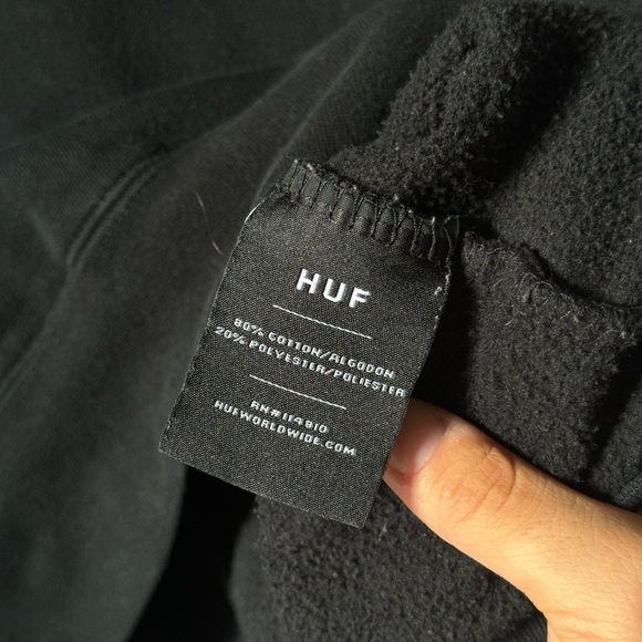 HUF X SPITFIRE TRIANGLE PULLOVER HOODIE SIZE S - Picture 8 of 10